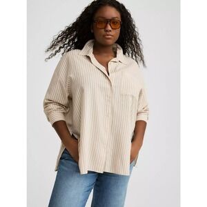 Torrid Drop-Shoulder Button-Down Shirt